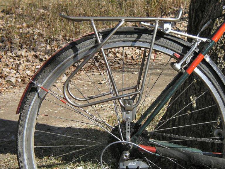 The Norco Axiom Tour du Monde rear rack on my Trek 520