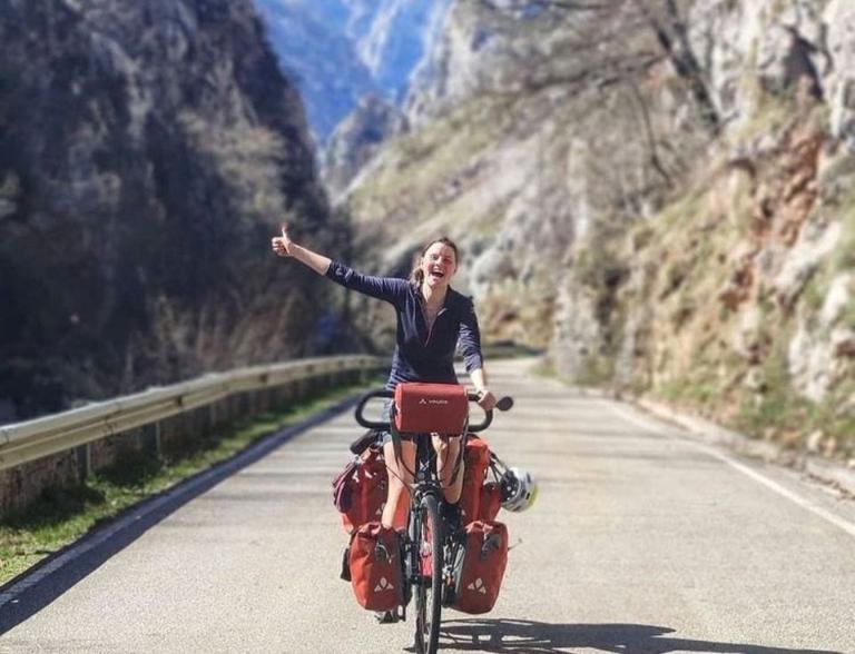 A perfect example of a picture that screams bicycle touring.